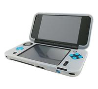 Housse étui protection silicone pour Nintendo NEW 2 DS XL (NEW 2DS LL) - Anti choc / rayures - Blanc