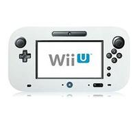 Housse étui protection silicone pour Nintendo Wii U - Anti choc / rayures - Blanc - Straße Game ® blanc G