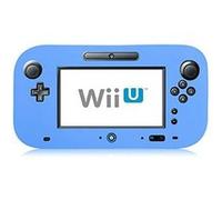 Housse étui protection silicone pour Nintendo Wii U - Anti choc / rayures - Bleu - Straße Game ® bleu G