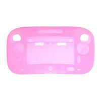 Housse étui protection silicone pour Nintendo Wii U - Anti choc / rayures - Rose