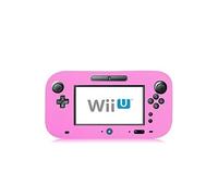 Housse étui protection silicone pour Nintendo Wii U - Anti choc / rayures - Rose