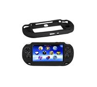 Etui et protection gaming GENERIQUE Housse étui protection silicone pour Sony ps vita PSvita - Anti choc / rayures - noir - Straße Game