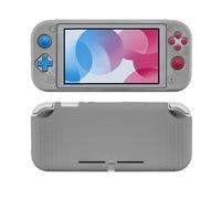 Coque Silicone de Protection pour Nintendo Switch Lite - Étui Souple Antichoc Gris - Compatible Switch Lite 2019 - Straße Game®
