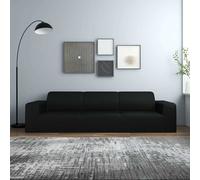 Housse Extensible Canapé 2 Places Anthracite Jersey de Polyester Meuble vidaXL