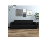 vidaXL Housse extensible canapé 2 places Jersey de polyester Anthracite