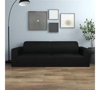 vidaXL Housse extensible canapé 2 places Jersey de polyester Anthracite