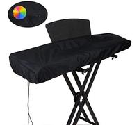 Housse Extensible Et Étanche Pour Clavier De Piano, 61 Touches, Anti-Poussière, Pliable, Avec Fermoirs De Verrouillage À Cordon De Serrage
