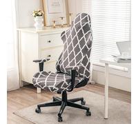 Housse Extensible imprimée pour Chaise Gaming e-Sport | Housses de siège d'ordinateur de bureau avec housse d'accoudoir pour la maison, le studio