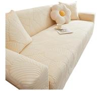 Housse Extensible pour canapé 1-5 Places avec Ourlet élastique, Douce et Lavable, idéale pour Le Salon(Style 1,3 Seat 190-230cm)