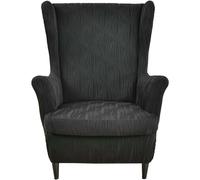 Housse Extensible pour Fauteuil à Oreilles, Housse antidérapante pour faute | Housses de fauteuil douces et lavables avec bas élastique, pour salon, D