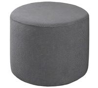 Housse extensible pour ottomane - Protection amovible pour repose-pieds et meubles avec élastique en bas - Convient aux ottomans de 50 x 50 cm - Solution de rangement élégante (couleur #4)