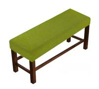Housse Extensible Simple pour Repose-Pieds rectangulaire, Chaise de vanité et siège de Tabouret, Housse Lavable, décor E L130-150cmW35-50cmH20cm