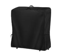 Housse extérieure pour TV - Boîtier de télévision toutes saisons, housse de support TV extérieur mobile, finition anti-décoloration, anti-poussière, sangles ďe fixation à boucle à crochet | Manchon đe