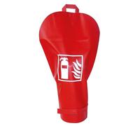 Housse extincteur, Tissu M1 Rouge, Étiquette Photoluminescente, 2kg, 5kg, 6kg, 6 et 9kg (6kg)