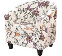 Housse Fauteuil Crapaud Cabriolet avec Accoudoir 2 pieces Housse de canapé Relax Club Chaise de Baignoire Housse de Fauteuil Extensible Polyester (Color : #23, Size : 2 pièces)