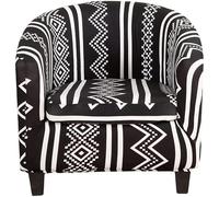 Housse Fauteuil Crapaud Cabriolet avec Accoudoir 2 pieces Housse de canapé Relax Club Chaise de Baignoire Housse de Fauteuil Extensible Polyester (Color : #31, Size : 1 pièce)