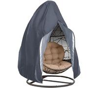 Housse Fauteuil Oeuf Suspendu, Housse Protection Imperméable Chaise Suspendues Extérieur Meubles Jardin, Pour Balancelle Jardin Extérieur Fauteuil Oeuf Fauteuil Suspendu (115x190cm 210D,Grey)