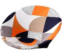 Housse Fauteuil Papasan，Velour Jacquard Housses de Chaise de Soucoupe，Couverture de Chaise Lune Rondes，Doux Amovible Soucoupe Housse de Chaise，Universel lavables Housses de Chaise (Color : #3, Size