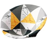 Housse Fauteuil Papasan，Velour Jacquard Housses de Chaise de Soucoupe，Couverture de Chaise Lune Rondes，Doux Amovible Soucoupe Housse de Chaise，Universel lavables Housses de Chaise (Color : #7, Size