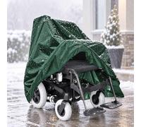 Housse Fauteuil Roulant 76x99x99 cm, Imperméable Neige | Housse 210D pour fauteuil roulant et scooter de mobilité, protection contre neige, pluie et soleil