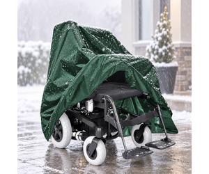 Housse Fauteuil Roulant 76x99x99 cm, Imperméable Neige | Housse 210D pour fauteuil roulant et scooter de mobilité, protection contre neige, pluie et soleil