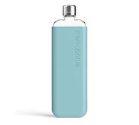 memobottle Housse en silicone SLIM - Aqua (Uniquement la housse)