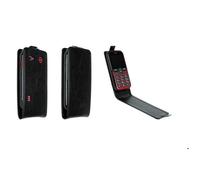 Housse Flipcase pour Doro Leva L10 / L11 / E10 / X10 noir