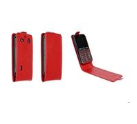 Housse Flipcase pour Doro Leva L10 / L11 / E10 / X10 rouge