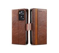 Housse Folio en Cuir pour OPPO A57 4G/A77 4G/A77S 4G Coque Premium PU TPU Flip Etui Portefeuille avec Fentes pour Cartes, Pochette Protector Etui