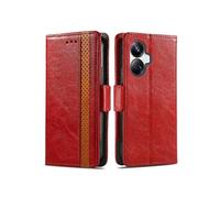 Housse Folio en Cuir pour Realme 10 ProPlus Coque Premium PU TPU Flip Etui Portefeuille avec Fentes pour Cartes, Pochette Protector Etui Case Cover