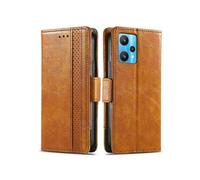 Housse Folio en Cuir pour Realme 9 ProPlus 5G Coque Premium PU TPU Flip Etui Portefeuille avec Fentes pour Cartes, Pochette Protector Etui Case Cover