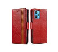 Housse Folio en Cuir pour Realme 9 ProPlus 5G Coque Premium PU TPU Flip Etui Portefeuille avec Fentes pour Cartes, Pochette Protector Etui Case Cover