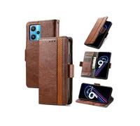 Housse Folio en Cuir pour Realme 9 ProPlus 5G Coque Premium PU TPU Flip Etui Portefeuille avec Fentes pour Cartes, Pochette Protector Etui Case Cover