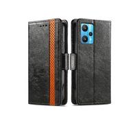 Housse Folio en Cuir pour Realme 9 ProPlus 5G Coque Premium PU TPU Flip Etui Portefeuille avec Fentes pour Cartes, Pochette Protector Etui Case Cover