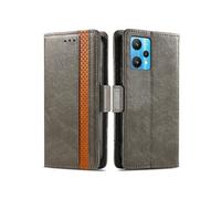 Housse Folio en Cuir pour Realme 9 ProPlus 5G Coque Premium PU TPU Flip Etui Portefeuille avec Fentes pour Cartes, Pochette Protector Etui Case Cover