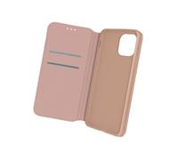 Housse Folio iPhone 12 Pro Max Portefeuille Fonction Support Vidéo rose