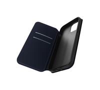 Housse folio iPhone 14 Plus Clapet Porte-cartes Fonction Support Vidéo bleu nuit