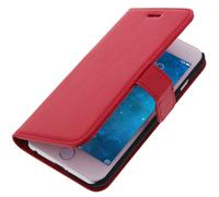 Housse Folio Portefeuille pour Apple iPhone 6 - Etui Clapet Support Rouge