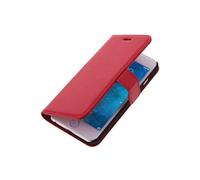 Housse Folio Portefeuille pour Apple iPhone 6 - Etui Clapet Support Rouge