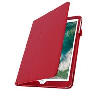 Avizar Housse étui clapet iPad 5/6/Air – Fonction support – Rouge