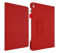 Avizar Housse iPad Pro 10.5 / iPad Air 3 (2019) – Étui à clapet avec support vidéo Rouge