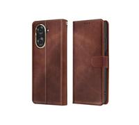 Housse Folio pour Xiaomi Redmi A5 Support Vidéo Marron