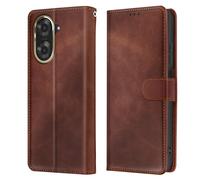 Housse Folio pour Xiaomi Redmi A5 Support Vidéo Marron