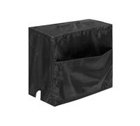 Housse for foyer extérieur, housse carrée for cheminée extérieure, anti-poussière for barbecue en tissu Oxford, brasero imperméable, for cour, ronde for (50 x 25 31 cm)(47x28x37cm)