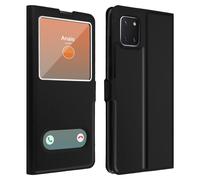 Housse Galaxy Note 10 Lite Protection Double Fenêtre Fonction Support - Noir