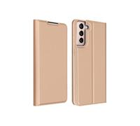 Housse Galaxy S21 Plus Étui Porte-carte Fonction Support Dux Ducis rose gold