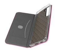 Housse Galaxy S22 Plus Tissu Support Vidéo Porte-carte Collection sensitive Rose