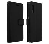 Housse Galaxy Xcover Pro Étui Folio Porte-carte Fonction Support Vintage Noir