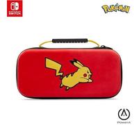 Housse Gamebag - PowerA - Nintendo Switch OLED - Saut de Pikachu - Coque robuste - Rangement sécurisé
