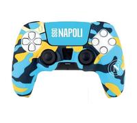 Housse Gamepad Qubick COP50005 PLAYSTATION 5 Napoli Camo Azzurro